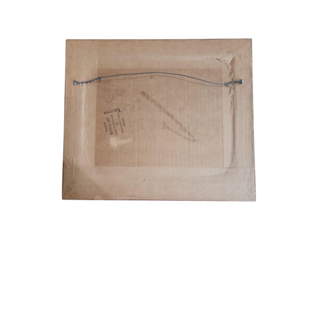 Printmaking Materials 1970s Lionel Barrymore Gold Foil Print Etchings - Set of Four For Sale - Image 7 of 10