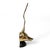 Metal Late 19th Early 20th C. English Brass and Cast Iron Fox Doorstop For Sale - Image 7 of 12