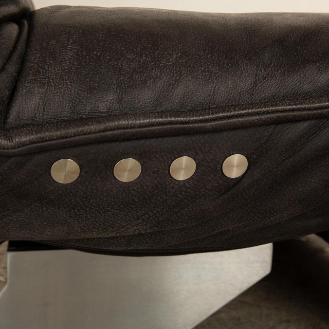 Free Motion Edit Epiq 2-Seater Sofa in Anthracite Leather from Koinor For Sale - Image 4 of 14