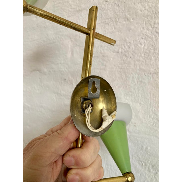 Italian Wall Lamps, 1950s, Set of 2 For Sale - Image 14 of 15