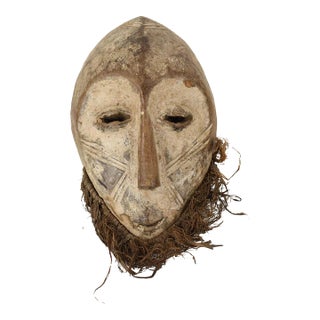 Early 20th Century Lega Mask with Beard For Sale