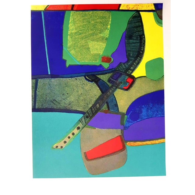 Early 21st Century Maurice EstÃ¨ve - Composition - Original Lithograph 1964 For Sale - Image 5 of 5