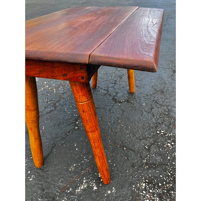 Mid Century Modern Fold-Down Coffee Table For Sale - Image 9 of 18