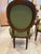 Mid 20th Century Mid 20th Century Three Carved Frame Upholstered Dining Arm Chairs For Sale - Image 5 of 18
