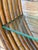Monumental Vintage Bent Rattan Circular Wall Shelf Manner of Paul Frankl For Sale - Image 9 of 12