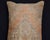 Mid 20th Century Handmade Double Knotted Oushak Rug Pillow Cover -15'' X 32'' For Sale - Image 5 of 11