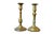 Mid-Century Brass Candleholders, 1940s, Set of 2 For Sale