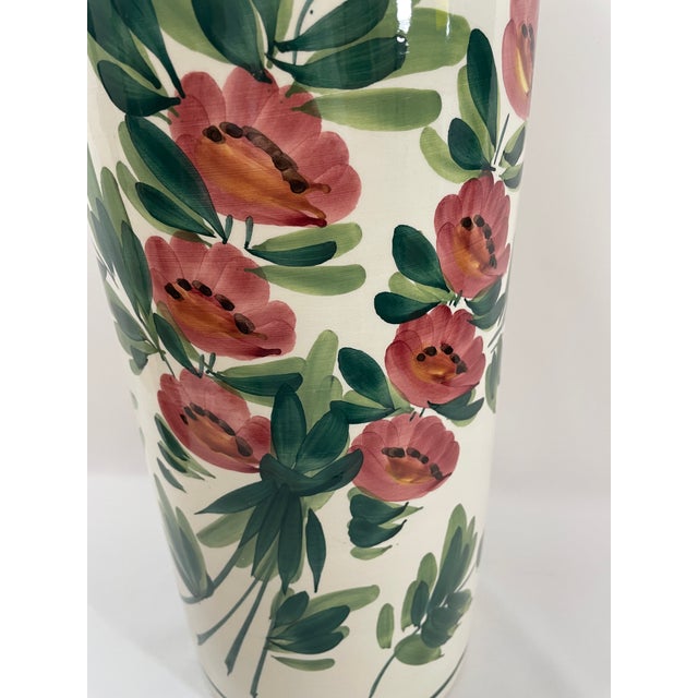 1960s-70s Ceramic Umbrella or Stick Stand Made in Spain For Sale - Image 16 of 17