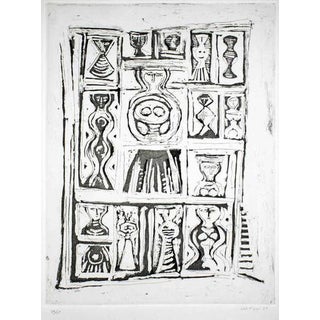 Massimo Campigli, Figure, 1969, Etching For Sale