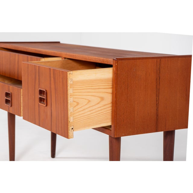 Mid-Century Modern Danish Teak Chest of Drawers, 1960s For Sale - Image 11 of 12