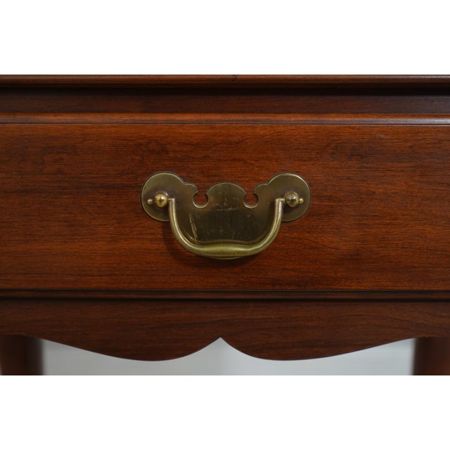 Henkel Harris Cherry Fall Front Silver Chest For Sale - Image 12 of 18