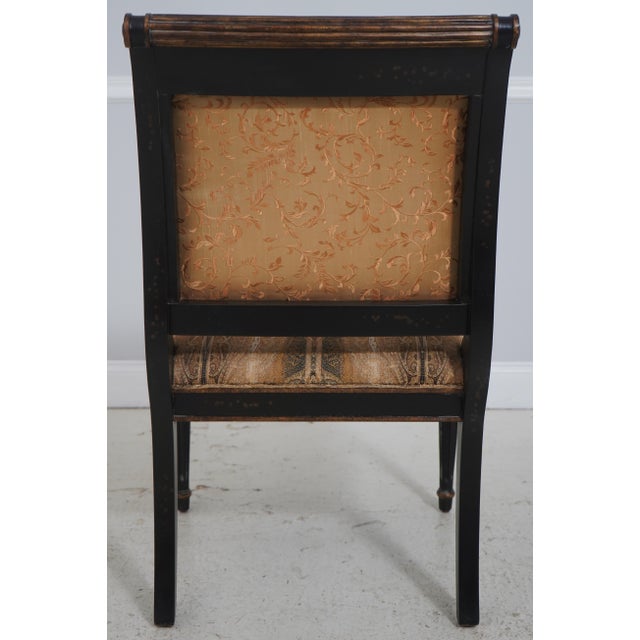 Pair of French Louis XV Style Upholstered Armchairs For Sale - Image 4 of 18