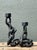 Rustic Vintage Iron Chain Link Candle Holder For Sale - Image 3 of 12
