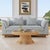 Elevate your space with our Butler Specialty Company Flora natural rattan coffee Table. Crafted with love, its glass inset...