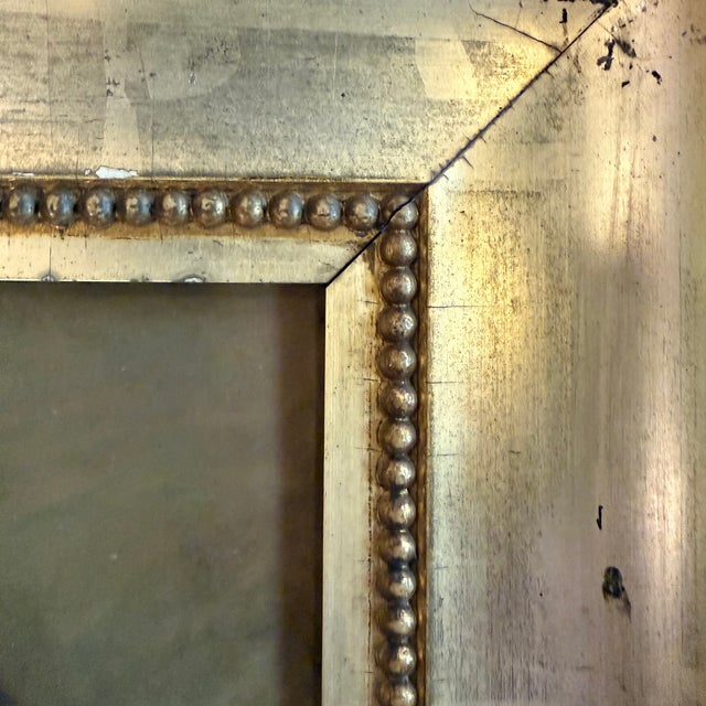Gold Early 20th Century Gilt Framed Portrait Painting of a Young Girl For Sale - Image 8 of 8