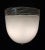 Italian 1960s Milky White Murano Sconce For Sale - Image 3 of 10