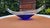Glass gondola, cobalt Murano, 1970s, dimensions: height 11 cm, width 32 cm, depth 11.5 cm.