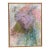 “Hydrangea With Glass Vase” Abstract Floral Original Oil on Canvas, Framed For Sale