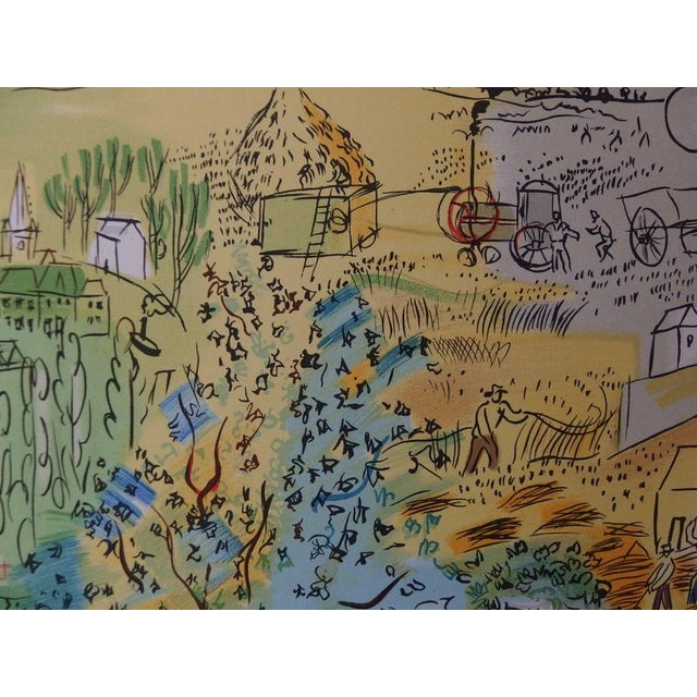 Raoul Dufy, Histoire d'électricité, Lithograph For Sale - Image 4 of 5