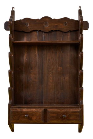 Vintage Wood Rifle Shelf