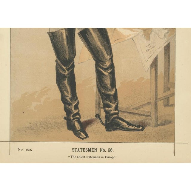 Victorian European Statesman – Vanity Fair Statesmen No. 66, 1870 : Published October 15, 1870, this Vanity Fair...