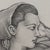 Vintage 1992 Original Female Nude Graphite Drawing Framed 19x24 For Sale - Image 4 of 11