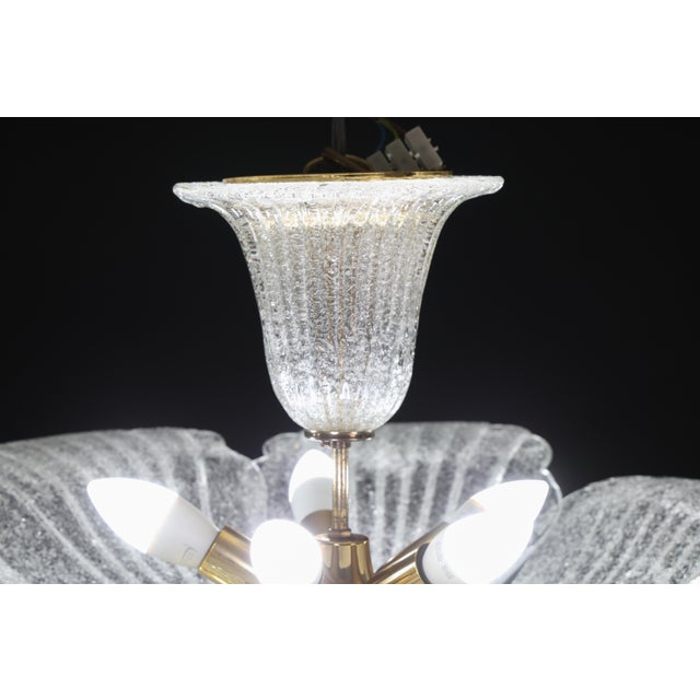 1980s Honolulu, Midcentury Italian Murano Glass Pendant For Sale - Image 9 of 9