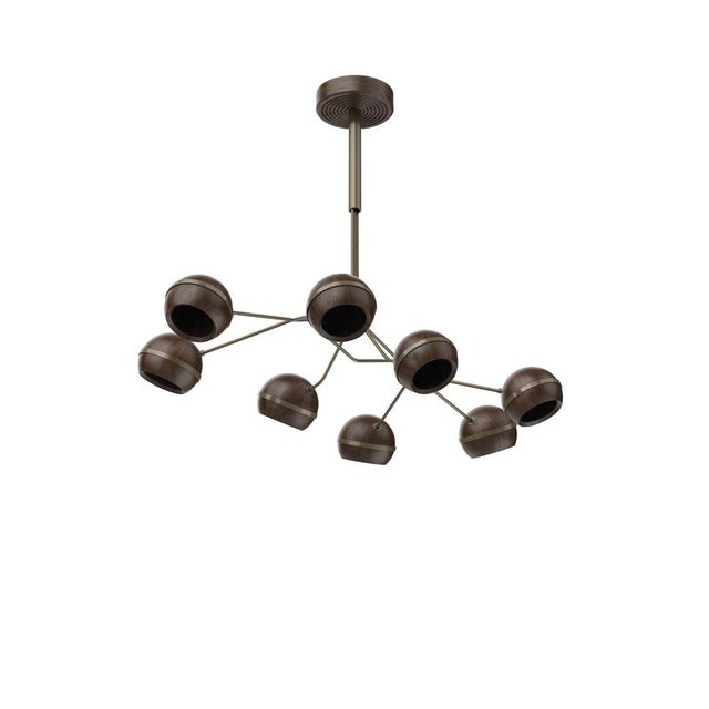 Fleming Suspension Lamp by Wood Tailors Club For Sale - Image 12 of 15