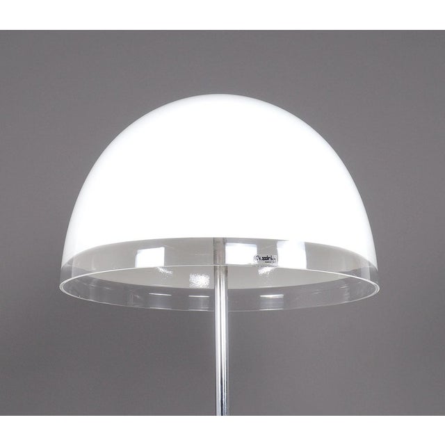 Silver White Baobab Floor Lamp from Guzzini, Italy, 1970s For Sale - Image 8 of 14