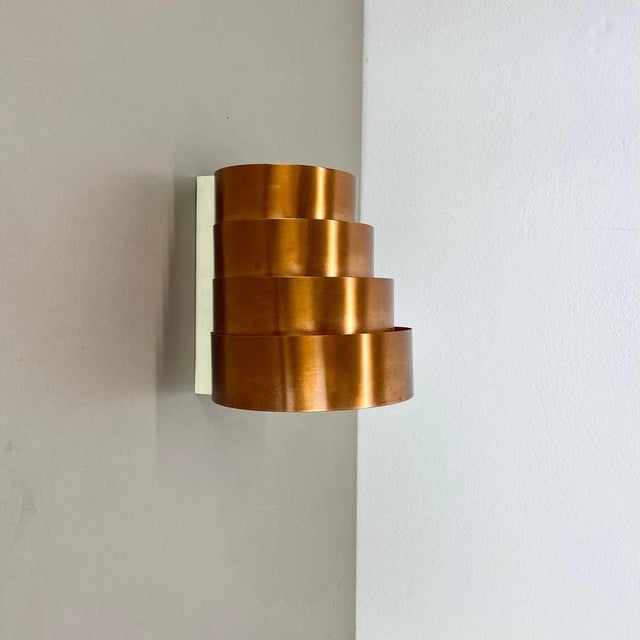 Vintage Copper Wall Light from Hans-Agne Jakobsson Markaryd, 1960 For Sale - Image 3 of 15