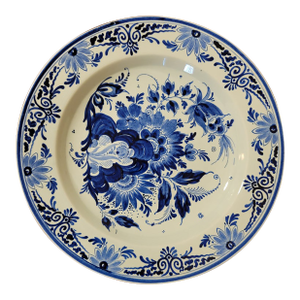 Vintage Delft Decorative Handmade Platter