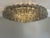 Mid-Century Modern Contemporary Modern Grey "Poliedri" Murano Glass Flush Mount by Simoeng For Sale - Image 3 of 6