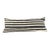 Turkish Hemp Pillow Cushion Natural Beige Black Cushion Cover 14"x40" For Sale