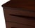 United Furniture Mid Century Mahogany Brass Nightstands a Pair Refinished For Sale - Image 11 of 13