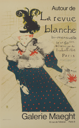 La Revue Blanche Poster after Henri de Toulouse-Lautrec