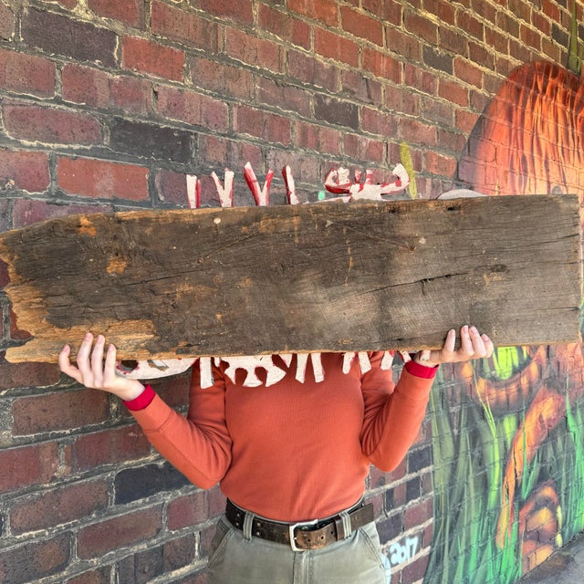 Ceramic Abstract Sculpture Mounted on Wood by Brain Heard Wall Art For Sale In Cleveland - Image 6 of 12