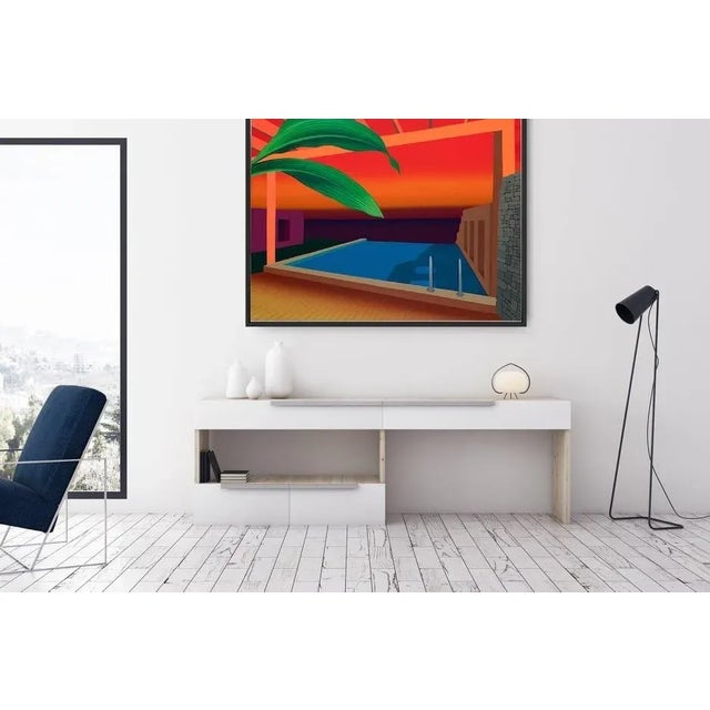 Marta Rynkiewicz, Evening, 2020, Acrylic on Canvas For Sale - Image 11 of 13