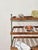 Mid-Century Shoe Rack Trolley For Sale - Image 5 of 8