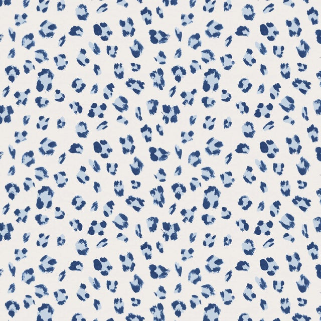 The Selby Office Chair in Brush Cheetah Sm Blue offers both an adjustable swivel base and caster wheels to allow to...