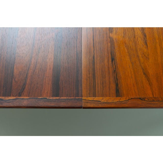 Danish Modern Rosewood Extendable Dining Table by Arne Vodder for Sibast, 1950s For Sale - Image 18 of 18
