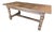 Oak Farmhouse Dining Table, 1920s For Sale