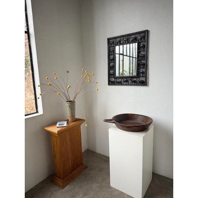 Wrought Iron Mirror, Les Marolles, 1950s For Sale - Image 6 of 18