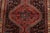 1990s Zanjan Rug 3’7” X 5′ Blue Wool Vintage Tribal Hand-Knotted Oriental Carpet For Sale - Image 5 of 12