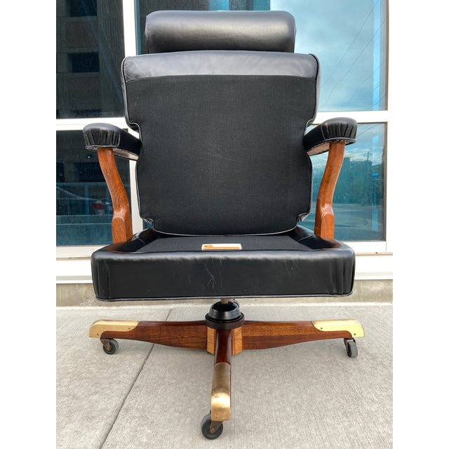 Gunlocke Model “Washington” John F. Kennedy Oval Office Chair Chairish