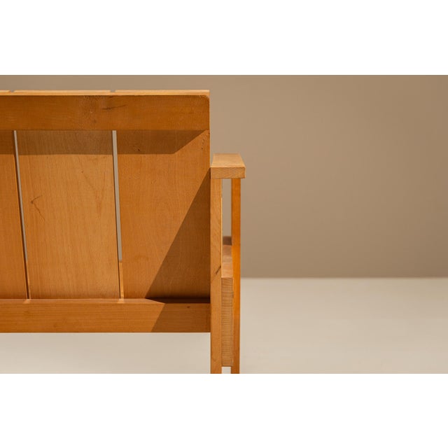 Crate Chair by Gerrit Rietveld for Cassina, the Netherlands, 1970s For Sale - Image 14 of 15