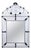 Venetian Etched Murano Glass Mirror, 1970 For Sale