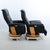 High-Back Leather Recliner Chairs, 1980s, Set of 2 For Sale - Image 4 of 9