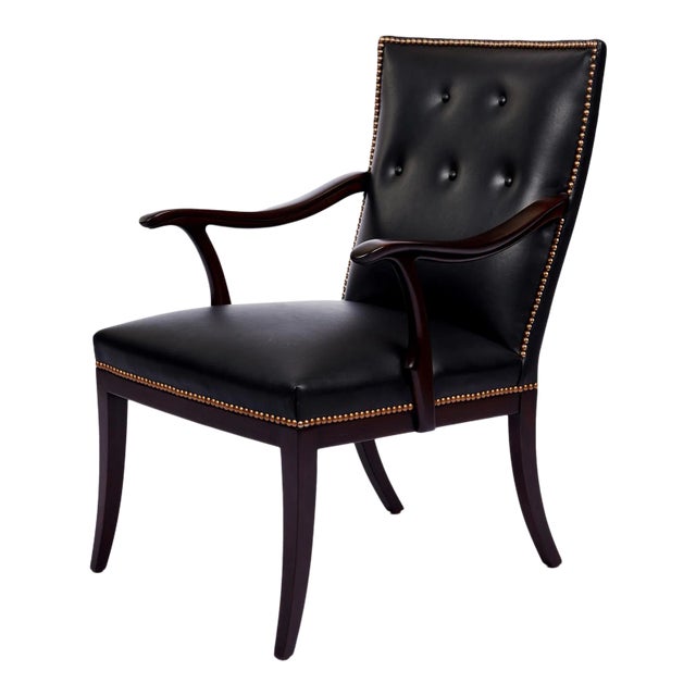 Mid 20th Century Frits Henningsen Arm Chair For Sale