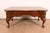R. J. Horner & Co. Antique Dutch Louis XV Mahogany Inlaid Marquetry Executive Desk, Circa Late 19th Century For Sale - Image 4 of 14