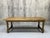 Waxed Oak Farmhouse Refectory Dining Table, 1950s For Sale - Image 11 of 11